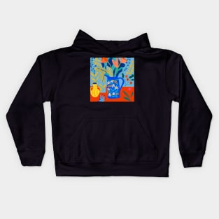 Jug of blooms Kids Hoodie